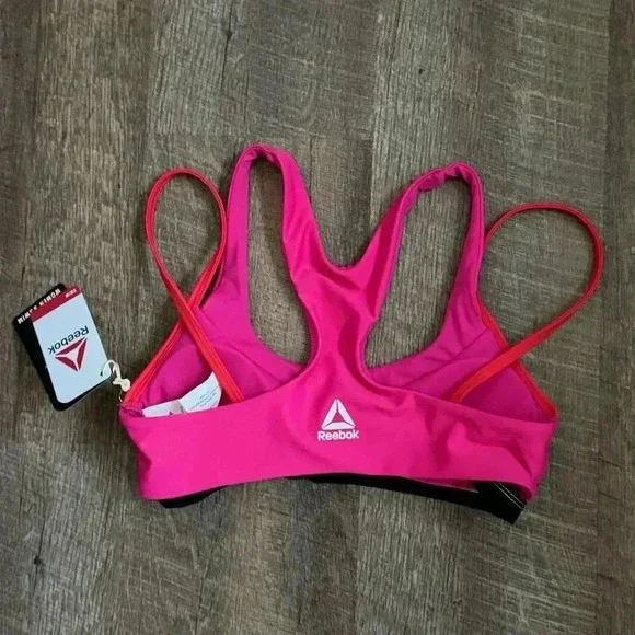 Free 🆕Reebok UPF 50+ Bikini Top - Picture 4 of 16